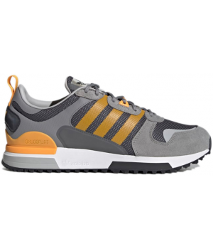 Кроссовки Adidas ZX 700 серые с оранжевым